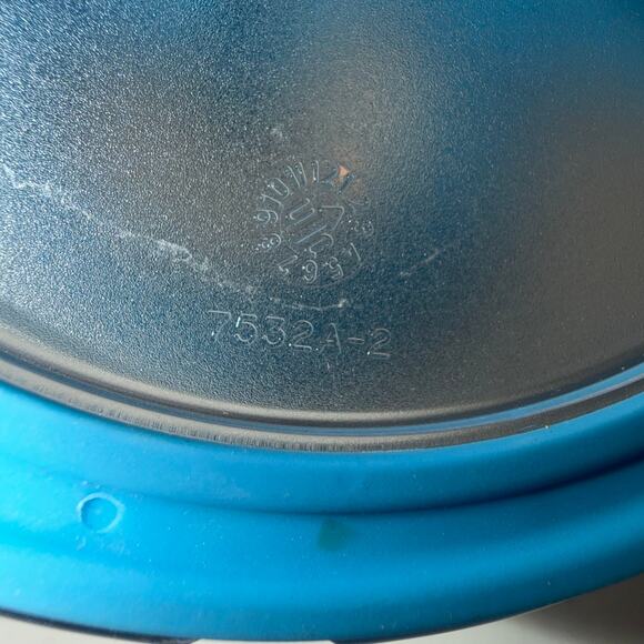 Tupperware Power Chef System Food Processor/Chopper Mix, Chop, Whisk, Blue - Picture 5 of 10